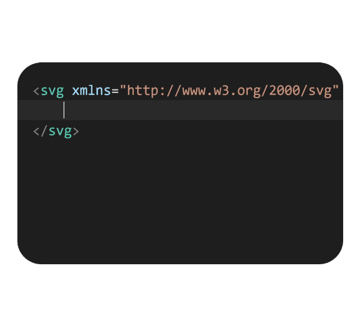 vecpad svg code editor has autocomplete and auto suggestions feature